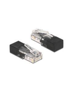 Delock RJ45 Stecker mit Abschlusswiderstand