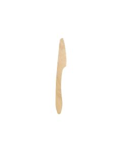 BioPak Einweg-Messer 100 Stück, Hellbraun
