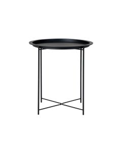 House Nordic Beistelltisch Bastia 50.5 x 46.8 cm, Schwarz