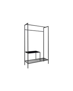 House Nordic Garderobe Vita 170 cm, Schwarz
