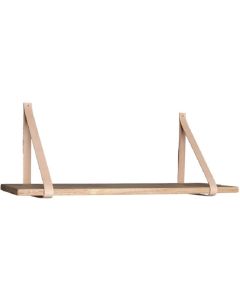 House Nordic Wandregal Forno 80 x 20 cm, Nature
