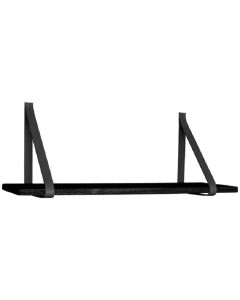 House Nordic Wandregal Forno 80 x 20 cm, Schwarz