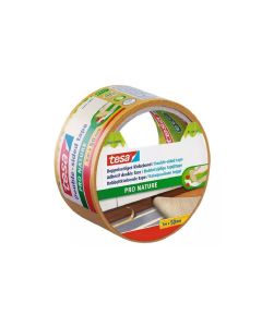 tesa Doppelseitiges Klebeband Pro Nature 50 mm x 5 m, Transp.