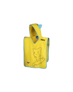 Arena Strandtuch Kids Friends Poncho Yellow, S