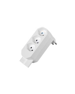 STEFFEN Manta Mehrfachadapter 4xT13 (1x unten) drehbar 4