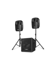 MAX PA-System MX700 Kompaktes 2.1 Soundsystem