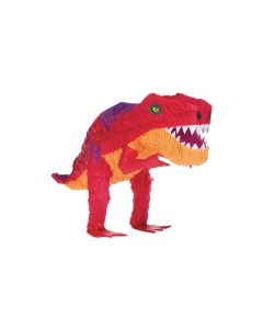 Amscan Pinata Dinosaurier, Orange/Rot