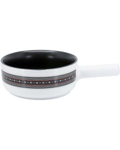 Kadastar Fondue-Caquelon Modern Ice Weiss