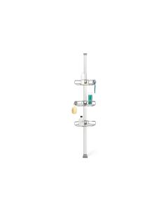 Simplehuman Duschmittelhalter Spann-Duschcaddy 152.4 - 243.8 cm, Silber