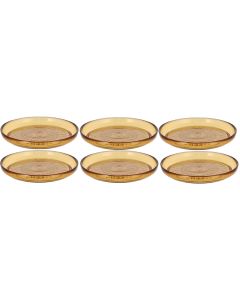 Bitz Frühstücks- & Dessertteller Kusintha Ø 18 cm, 6 Stück, Amber