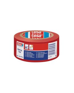 tesa Markierungsband Professional 60760, 50 mm x 33 m, Rot