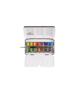 Rembrandt Aquarellfarbe Water colour box 12 Näpfchen, Mehrfarbig
