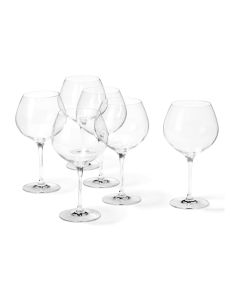 Leonardo Rotweinglas Ciao+, Burgunder 630 ml, 6 Stück, Transparent