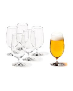 Leonardo Bierglas Ciao+ 300 ml, 6 Stück, Transparent