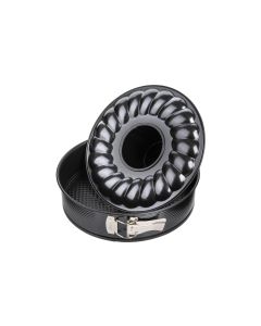 Zenker Springform Black Metallic mit Flach- und Rohrboden, Ø 26 cm