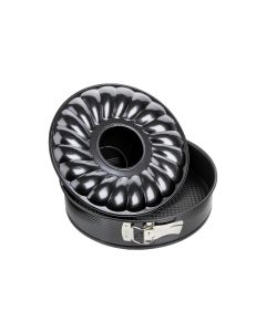 Zenker Springform Black Metallic mit 2 Böden, Ø 28 cm