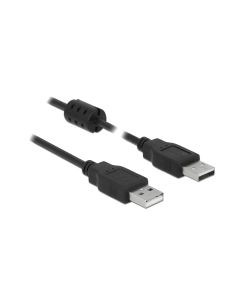 Delock USB 2.0-Kabel USB A - USB A 1.5 m