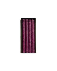Schulthess Kerzen Stabkerze Brombeer 4 Stück, 24 x 2.2 cm