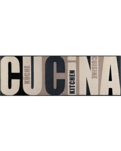 wash+dry Fussmatte Cucina pura 60 cm x 180 cm