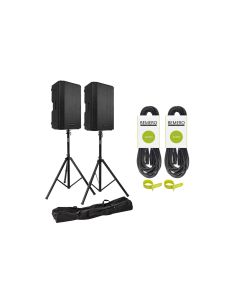 Vonyx Lautsprecher VSA12BT Kit