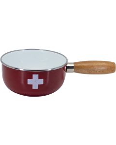 Nouvel Fondue-Caquelon Swiss Cross Ø 16 cm, Rot