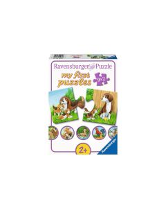 Ravensburger Kleinkinder Puzzle my first puzzles Tierfamilien Bauernhof