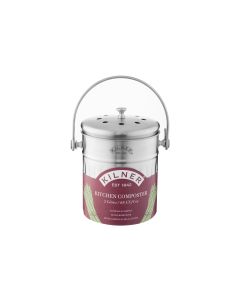 Kilner Komposteimer 2 l, Silber