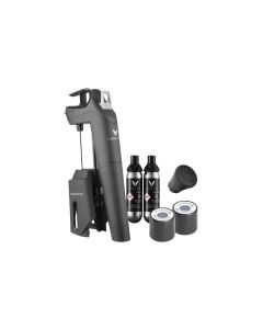 Coravin Weinausgiesser Timeless Three + 1 Stück, Schwarz