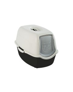 Rotho Katzentoilette Bailey Eco, Sand – Schwarz