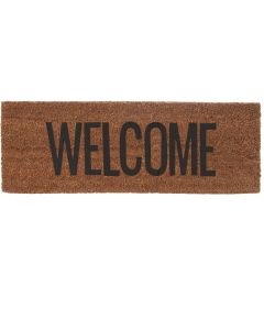 present time Fussmatte Welcome Braun 75 cm x 26 cm