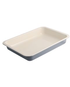 Zenker Auflaufform und Grillform Eckig, Crème