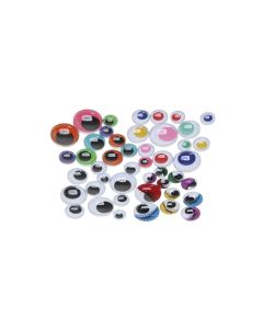 Creativ Company Wackelaugen  500 Stück, 9.5 - 19 mm
