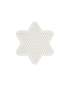 Creativ Company Bügelperlen Platten Nabbi Stern Weiss