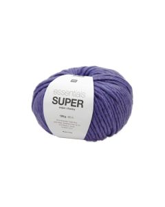 Rico Design Wolle Essentials Super Super Chunky 100 gr, Violett