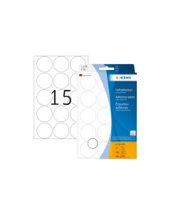 HERMA Vielzweck-Etiketten 2270 Weiss Ø 32 mm, 32 Blatt