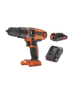 BLACK+DECKER Akku-Schlagbohrschrauber BDCH188N Kit 18V