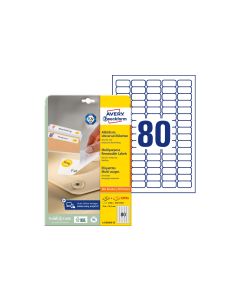 Avery Zweckform Mini-Etiketten Stick + Lift 35.6 x 16.9 mm, 25 Blatt