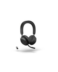 Jabra Headset Evolve2 75 Duo MS USB-A, Schwarz
