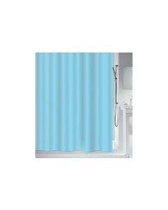 MSV Duschvorhang Romana 180 x 180 cm, Hellblau