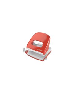 Leitz Locher Nexxt 30 Seiten, Grau-Hellrot