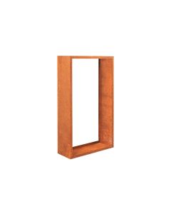 Innovesta Holzregal Corten, 94 x 35 x 149 cm, Rostbraun