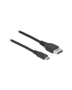 Delock Kabel Bidirectional, 8K 60Hz USB Type-C - DisplayPort, 0.5 m