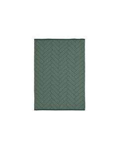 Södahl Geschirrtuch Tiles Dunkelgrün
