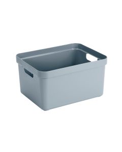 Sigma Home Aufbewahrungsbox 32 l Blau/Grau