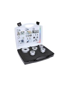 Bosch Professional Diamanttrockenbohrer X-LOCK Set 20/25/35/51/68 mm