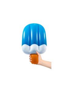 Folat Aufblasbares Accessoire Wassereis Blau/Weiss