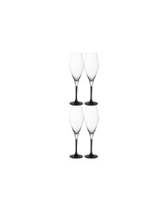 Villeroy & Boch Champagnerglas Rock 260 ml, 4 Stück, Transparent