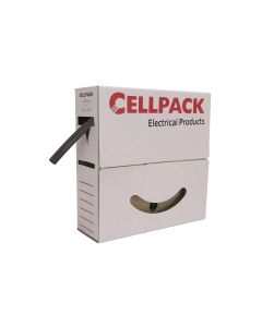 Cellpack AG Schrumpfschlauch 8 m x 12 mm Schwarz