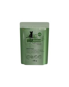 catz finefood Nassfutter No.15 Huhn & Fasan, 85 g
