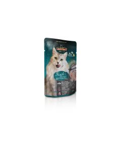 Leonardo Cat Food Nassfutter Fisch & Shrimps, 85 g